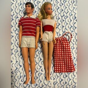 Barbie Doll Set -Barbie and Ken action golf